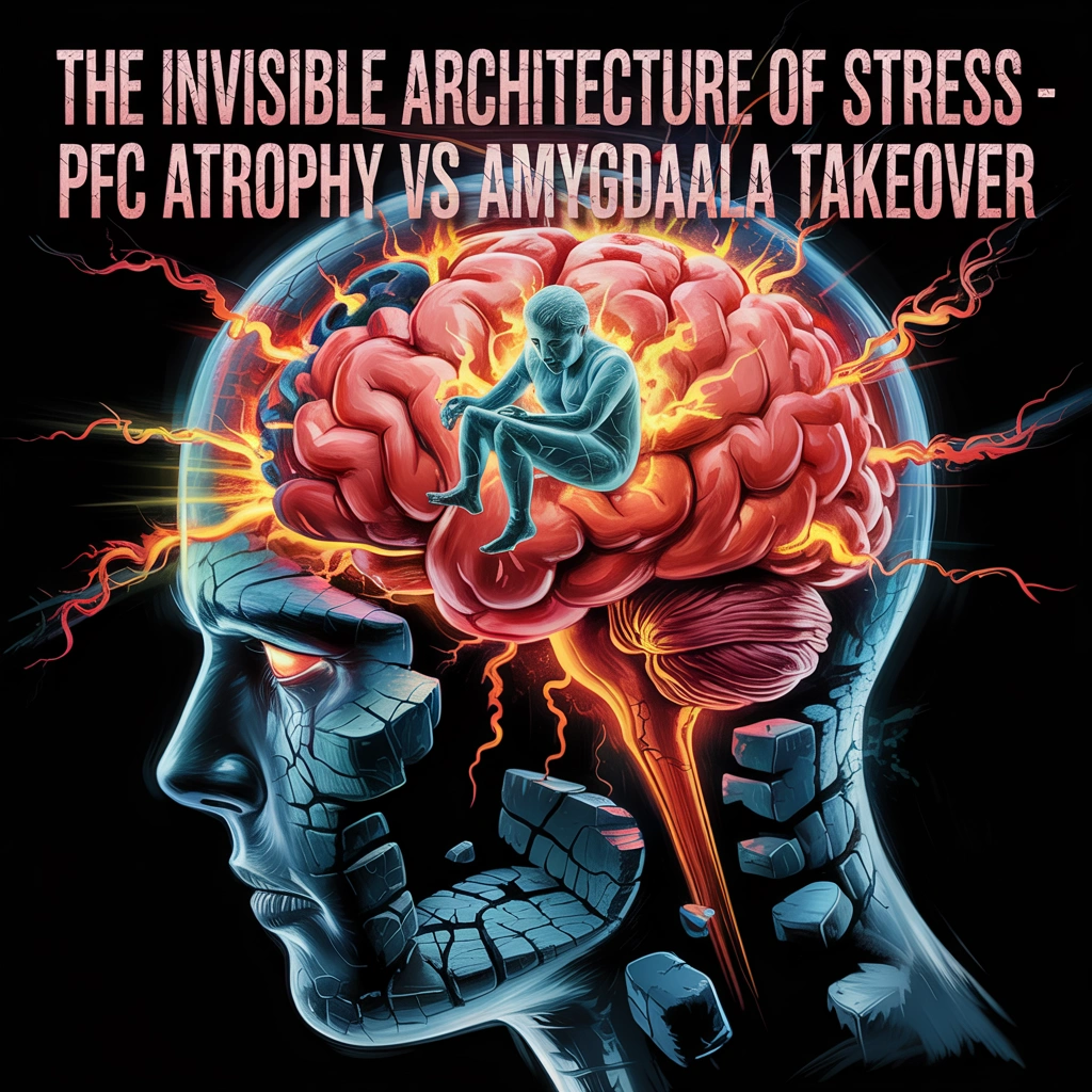 Hur kronisk stress omformar hjärnans arkitektur – Massageterapeut i Växjö förklarar