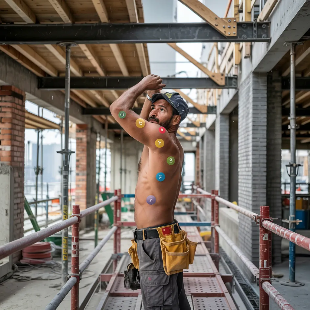 Ont i axeln som byggnadsarbetare — rotatorkuff & massageterapi