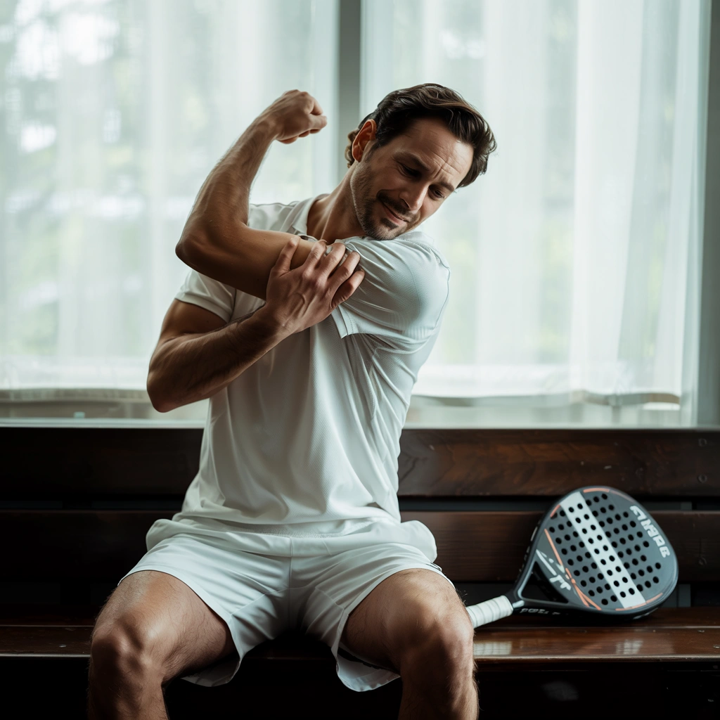 Padel och skulderproblem — förebyggande massage i Växjö