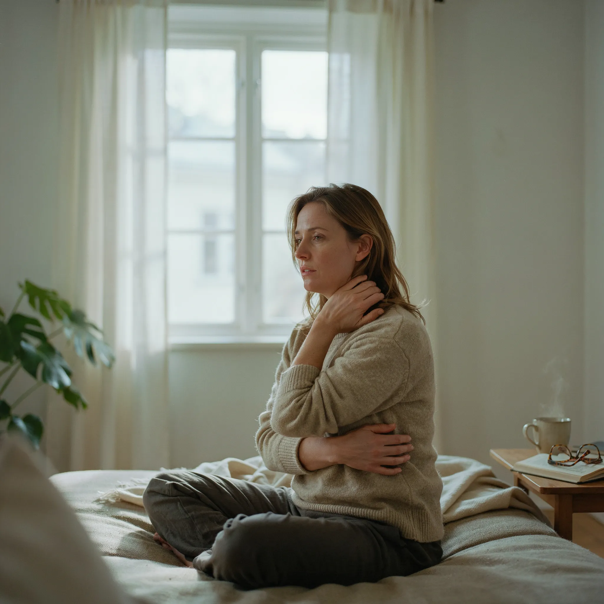 Ont i kroppen av ångest – varför stress och oro ger muskelvärk